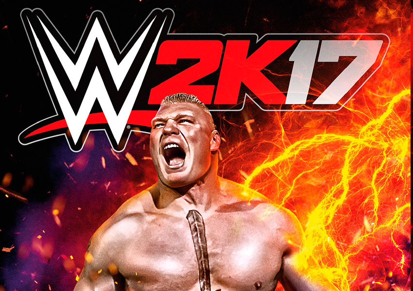 Brock Lesnar se confirma como la superestrella de portada de WWE 2K17