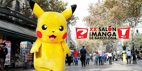 Pikachu protagonista del XX Salón del Manga