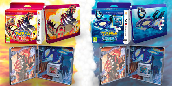 Nintendo presenta las ediciones limitadas de Pokémon Rubí Omega y Zafiro Alfa