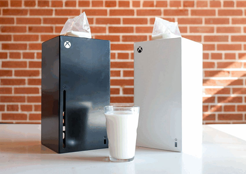 Una jarra de leche de Xbox Series X es el nuevo objeto de deseo entre coleccionistas