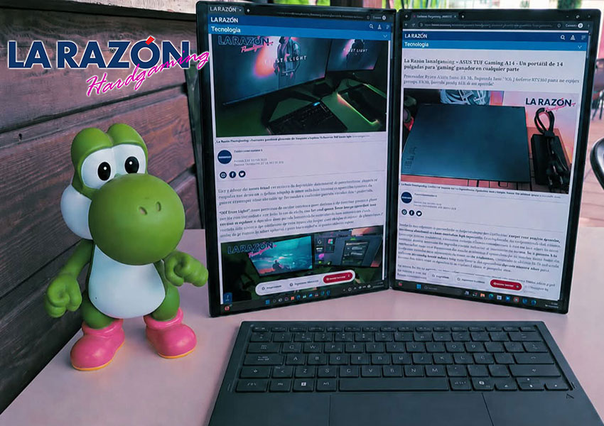 La Razon Hardgaming: ASUS Zenbook DUO UX8407 - Un port&aacute;til de doble pantalla que mejora la f&oacute;rmula con m&aacute;s autonom&iacute;a y potencia