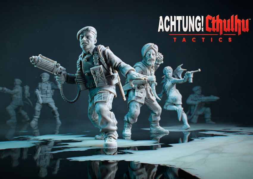 Achtung! Cthulhu Tactics, la adaptación del juego de mesa también llegará a consolas