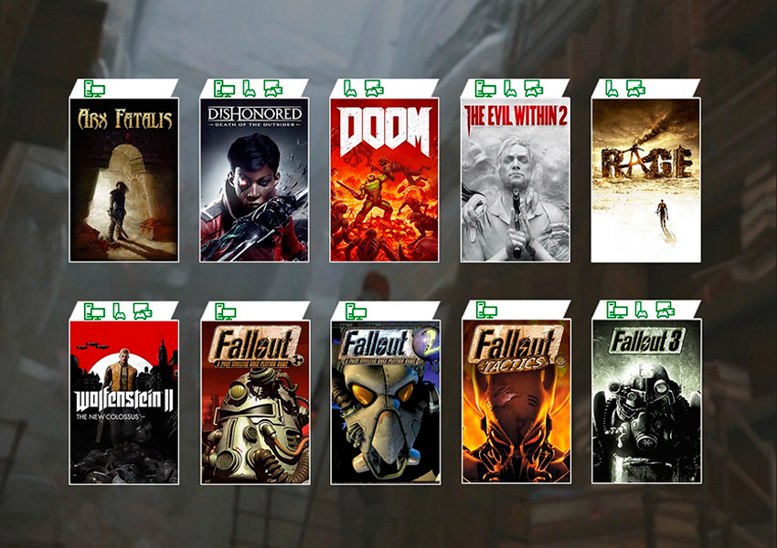 Xbox Game Pass recibe 10 juegos nuevos de Bethesda listos para descargar