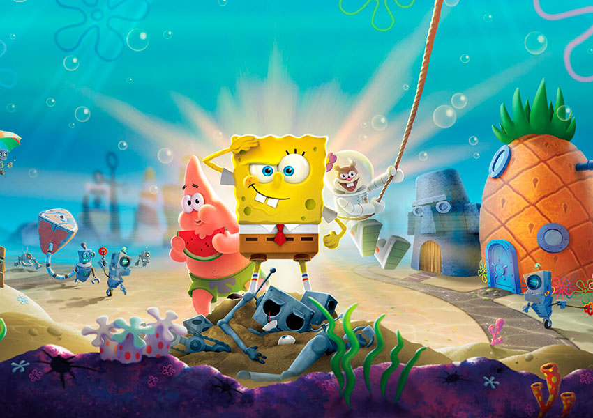 Anticípate junto a Patricio al modo multijugador del nuevo juego de Bob  Esponja