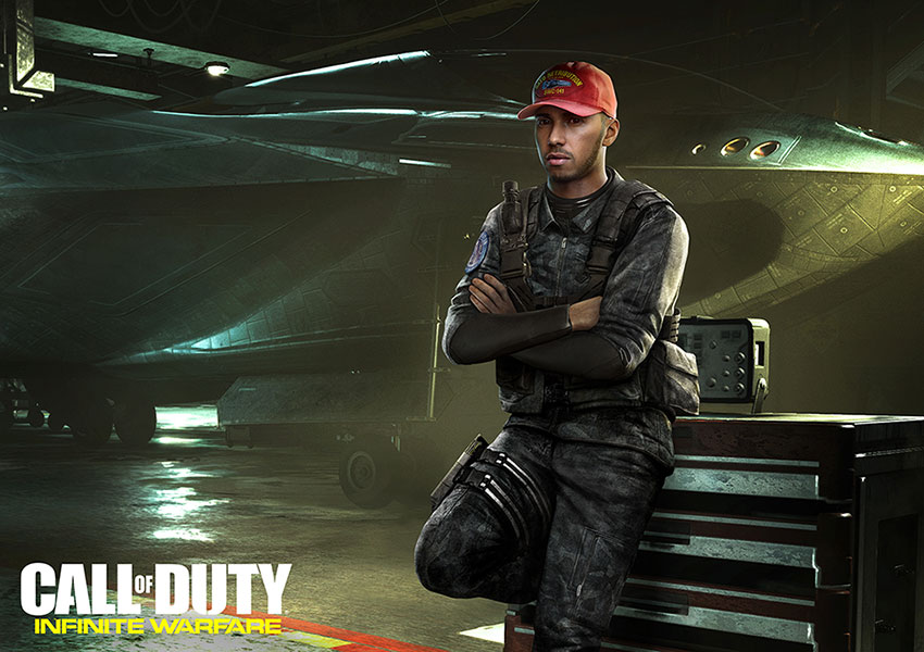 Lewis Hamilton se une al reparto de Call of Duty Infinite Warfare