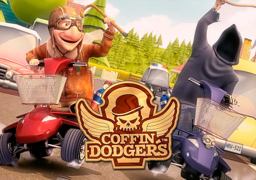 Coffin Dodgers, las carreras de jubilados huyendo de la Parca llegarán a PS4