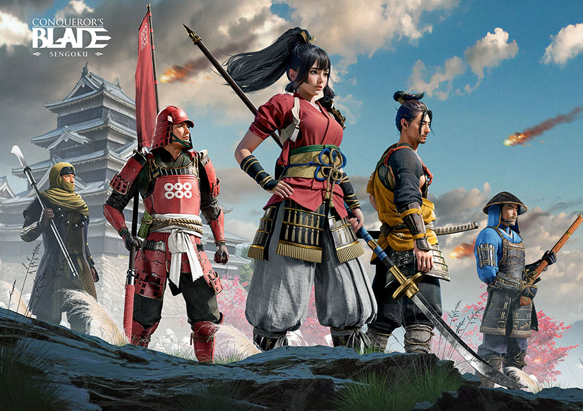 Los samuráis llegan a Conqueror’s Blade con su nueva temporada de temática japonesa