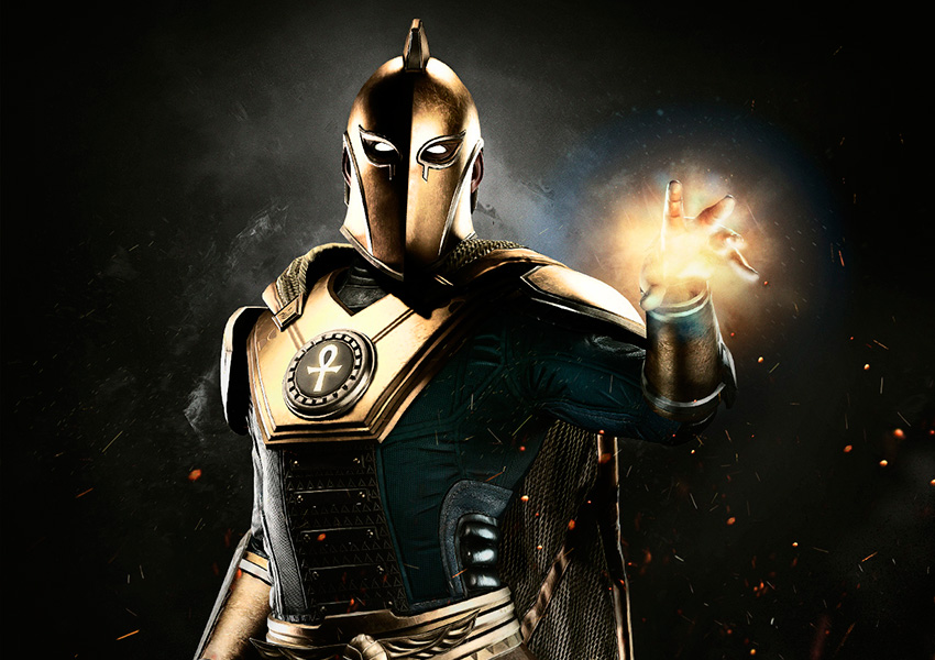 El hechicero Dr. Fate se presenta como personaje jugable de Injustice 2