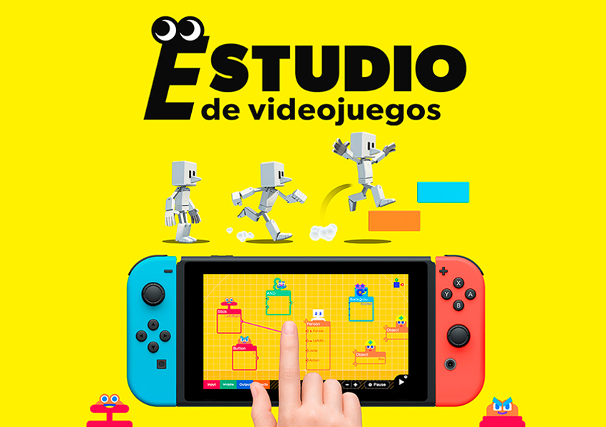 Ya puedes aprender a crear tus juegos con la ayuda de Estudio de videojuegos de Switch