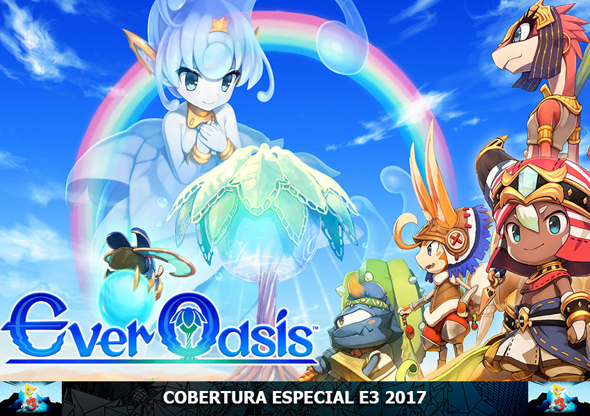 Nuevo video de Ever Oasis para 3DS, el próximo título del creador de la saga Mana