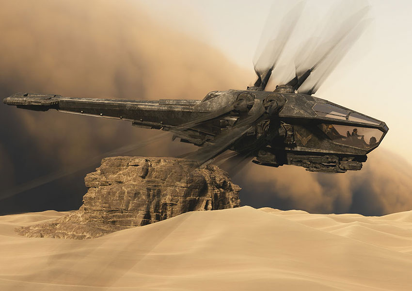 Microsoft Flight Simulator te permite pilotar el Ornitóptero de las películas de Dune
