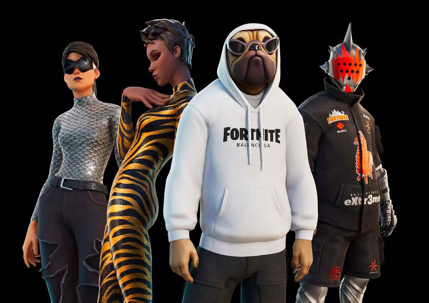 Ahora puedes vestirte de Balenciaga junto a tu personaje de Fortnite