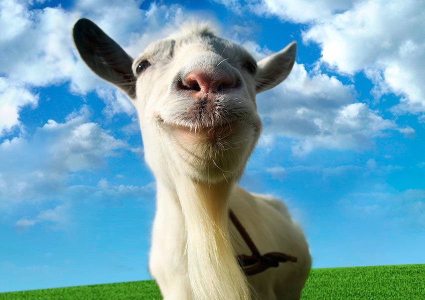 Goat Simulator The GOATY recibe un completa edición física en Switch