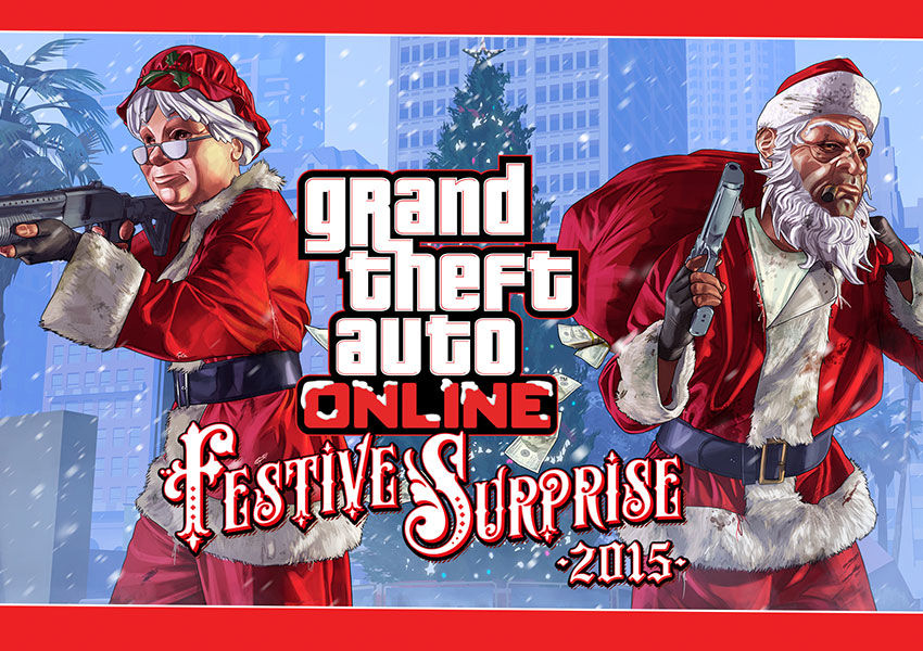 GTA Online celebra las fiestas con La Sorpresa Festiva 2015