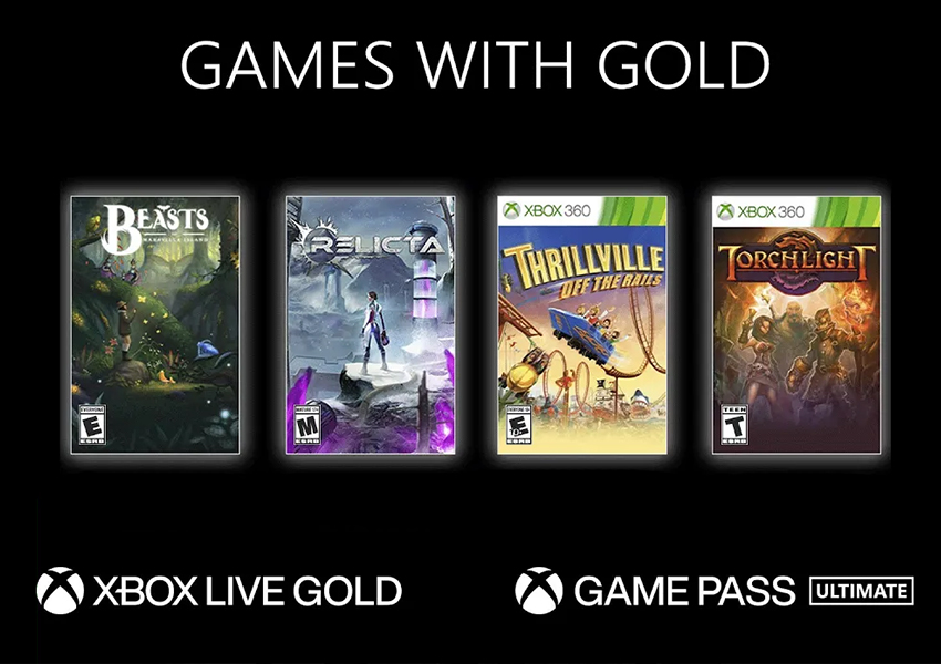 Relicta, Torchlight y más; echa un vistazo a los Xbox Games With Gold del mes de julio