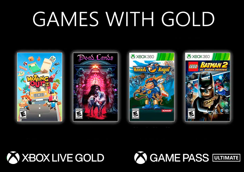 Moving Out y LEGO Batman 2 destacan entre los Xbox Games with Gold de noviembre