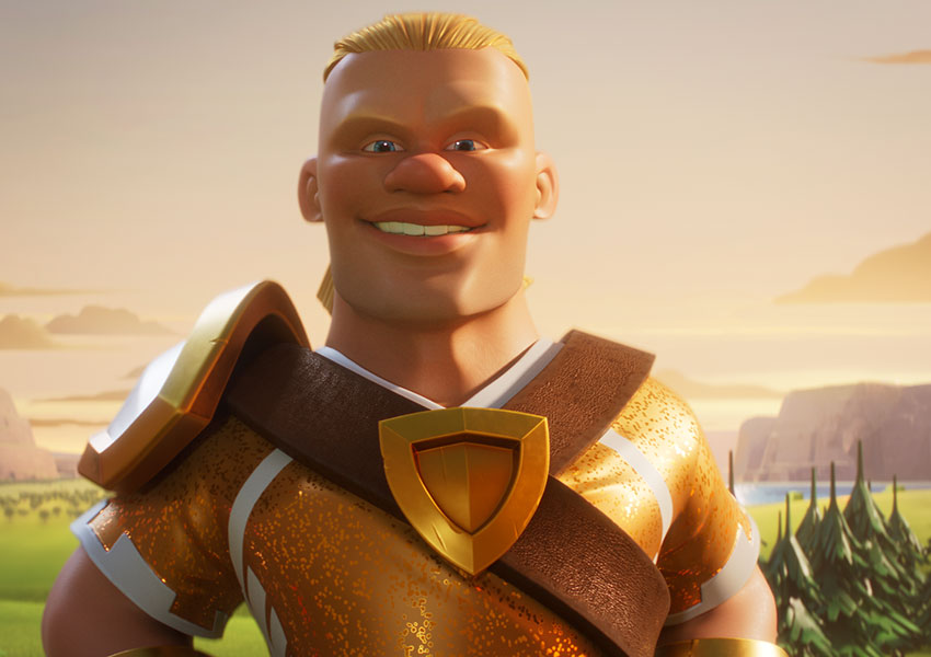 Clash of Clans: el jugador de fútbol Erling Haaland se convierte en un personaje del videojuego