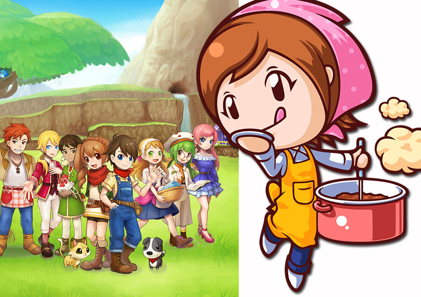 Cooking Mama: Sweet Shop y Harvest Moon: El Pueblo del Árbol Celeste se apuntan a 3DS