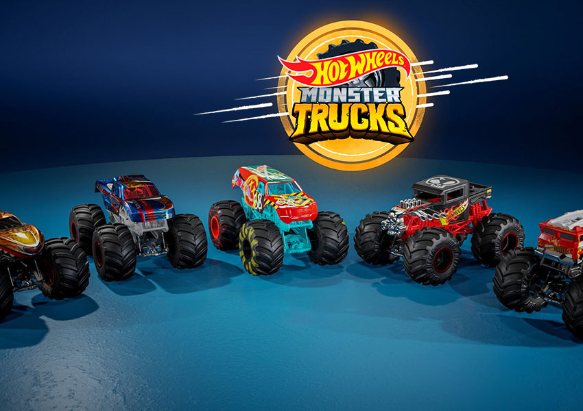 Los enormes Monster Trucks tampoco se resisten a competir en Hot Wheels Unleashed