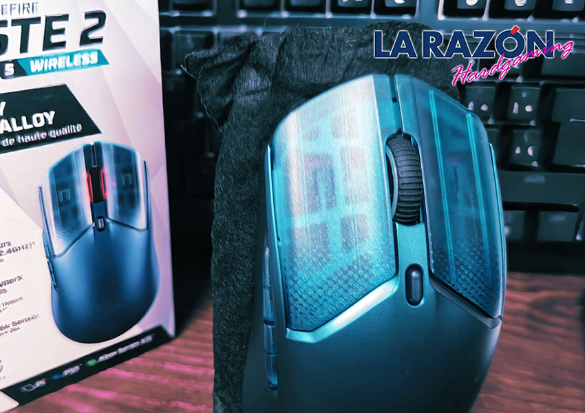 La Razón Hardgaming - HyperX Pulsefire Haste 2 S Wireless: magnesio, 120 horas de batería y compatibilidad multiplataforma