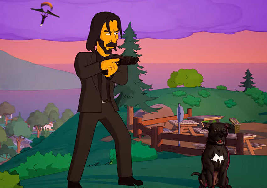 Fortnite: John Wick se convierte en un Simpson y aqu&iacute; te explicamos c&oacute;mo desbloquearlo