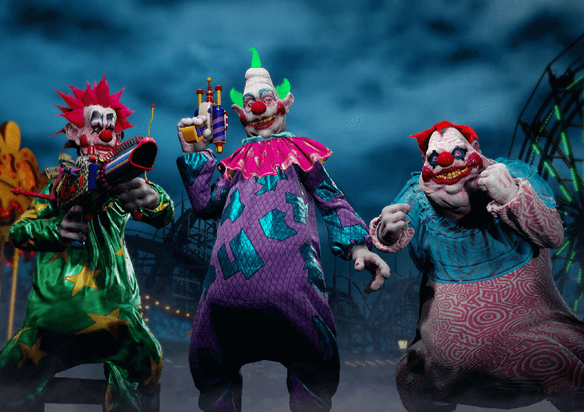 Killer Klowns from Outer Space: The Game, terror asimétrico basado en la película de 1988