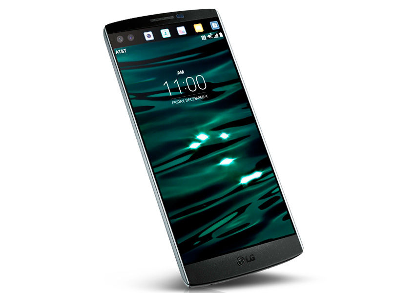LG presenta el V10, su smartphone de doble pantalla