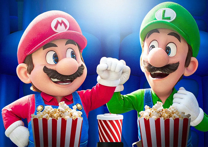 Super Mario Bros. se alza como la segunda película de animación más taquillera de la historia