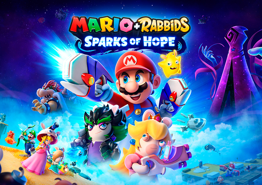 Mario + Rabbids Sparks of Hope se deja ver en movimiento y confirma fecha de estreno