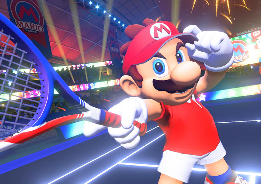 Diddy Kong presume de velocidad en el nuevo video de Mario Tennis Aces