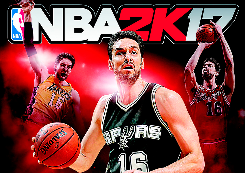 Pau Gasol será la portada de NBA 2K17 en España