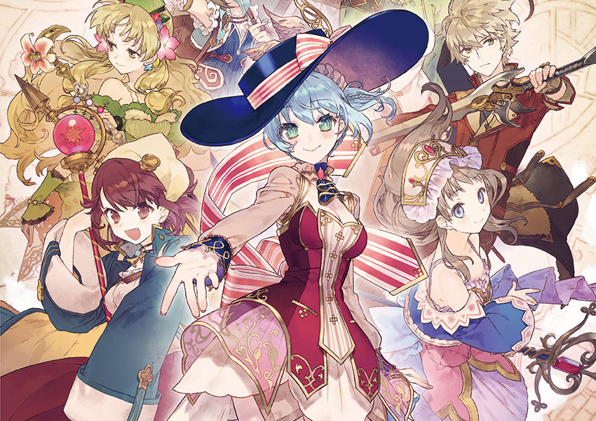 Los recursos y construcción en Nelke &amp; the Legendary Alchemists: Ateliers of the New World