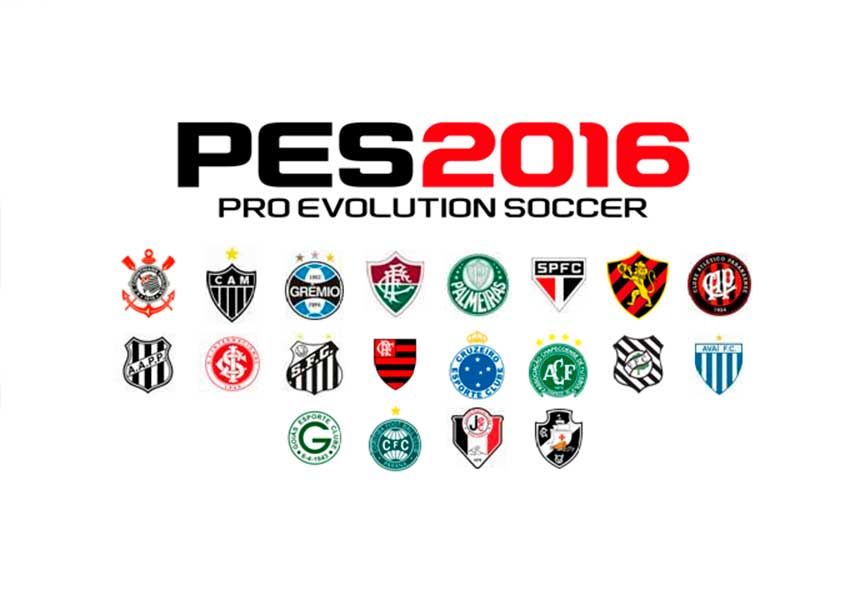 PES 2016 ofrecerá la Serie A Brasileña con 24 equipos