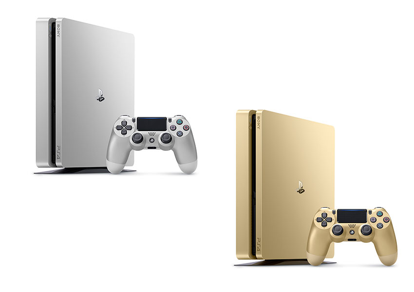 Sony confirma los dos nuevos modelos Gold y Silver de PS4 para Europa
