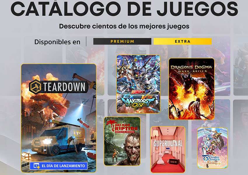 Consulta todas las novedades del catálogo de juegos y clásicos de PS Plus para noviembre