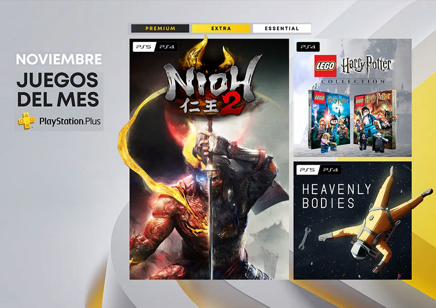 Nioh 2, Heavenly Bodies y LEGO Harry Potter, ya disponibles en PS Plus
