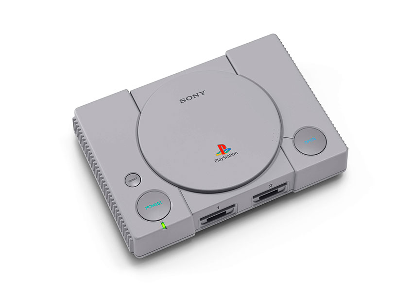 Sony presenta PlayStation Classic, una consola de juegos a escala con 20 juegos