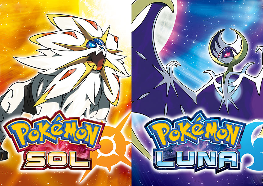 Descubre los Pokémon legendarios de Pokémon Sol y Pokémon Luna