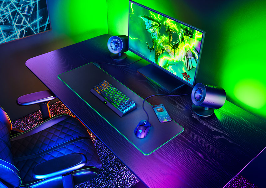 Razer presenta su línea Nommo V2 de altavoces posicionales para PC Gaming
