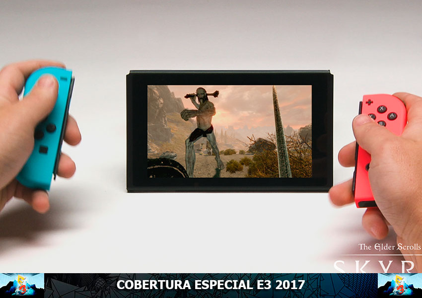 Así luce The Elder Scrolls V: Skyrim en Nintendo Switch