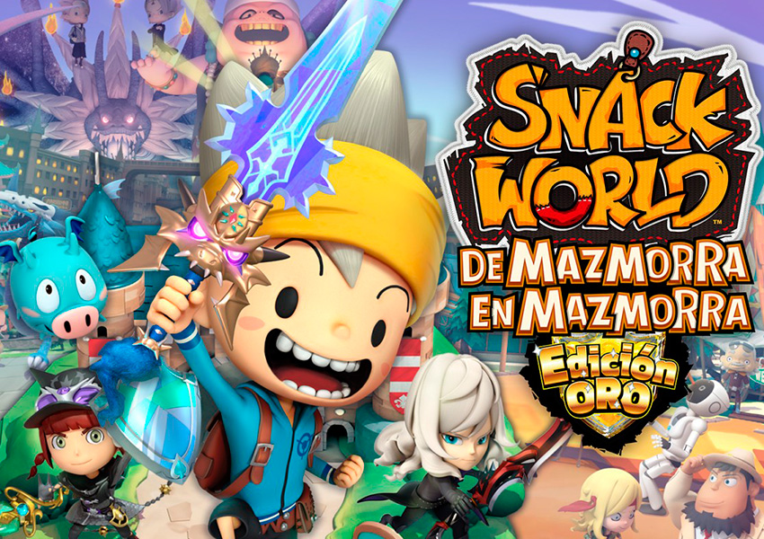 Todo listo para el lanzamiento de Snack World: De mazmorra en mazmorra en Switch