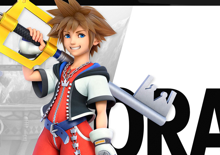 Sora de Kingdom Hearts, se apunta a Super Smash Bros.Ultimate dispuesto a darlo todo