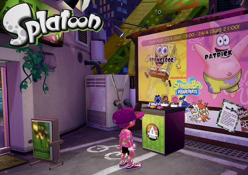 ¿Bob Esponja o Patricio?, nuevo festival de Splatoon