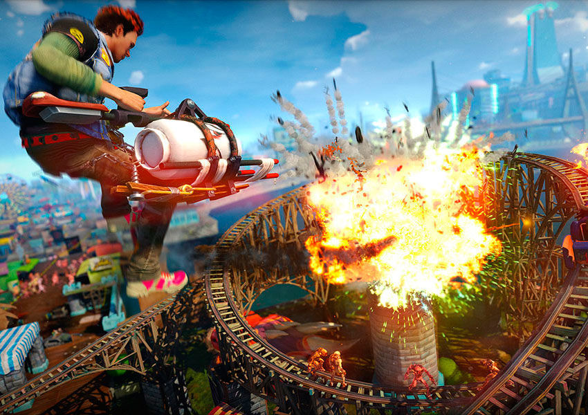 Sunset Overdrive se expande con Dawn of the Rise of the Fallen Machines