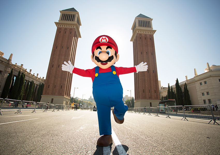 Super Mario protagonista del Salón del Manga de Barcelona