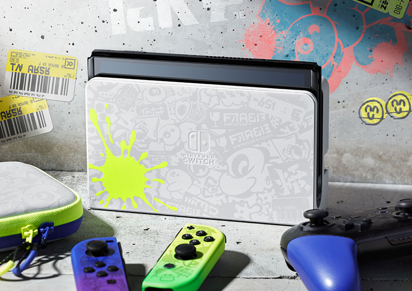 No podrás negarte a la recién presentada Nintendo Switch edición especial de Splatoon 3
