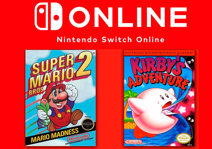 Super Mario Bros. 2 y Kirby&#039;s Adventure se estrenan en el servicio online de Switch