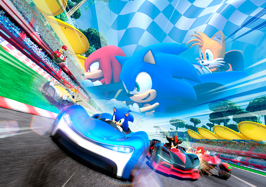 Sonic y sus amigos nos presentan el nuevo tema musical de Team Sonic Racing