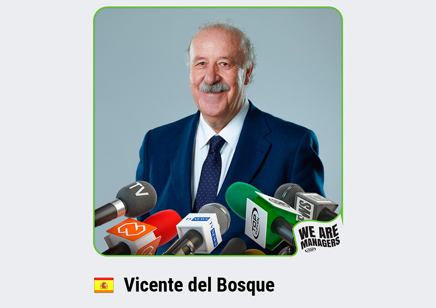 Vicente del Bosque protagoniza el “Día de las Profesiones” en un colegio de primaria