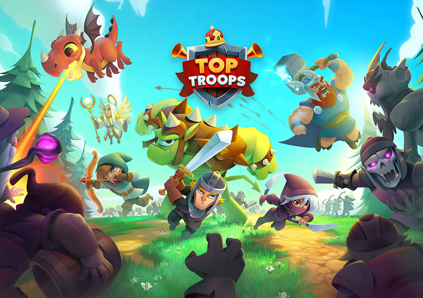 Zynga y su estudio español Socialpoint estrenan el atractivo Top Troops en todo el mundo